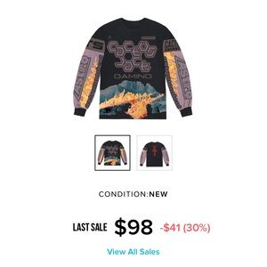 Cactus jack gaming jersey NEW!